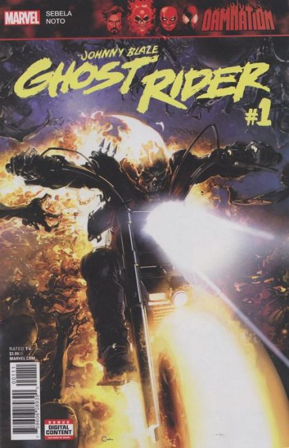 Damnation: Johnny Blaze - Ghost Rider #1A