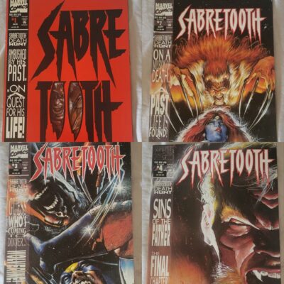 SABRETOOTH SET #1-#4 COMPLETE SET