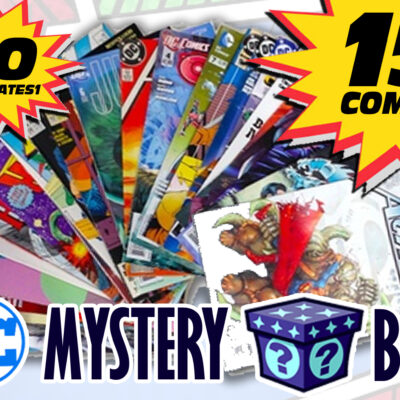 DC COMICS CURATED “MYSTER BOX” (15 COMIC BOX)