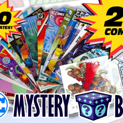 DC COMICS CURATED “MYSTER BOX” (25 COMIC BOX)