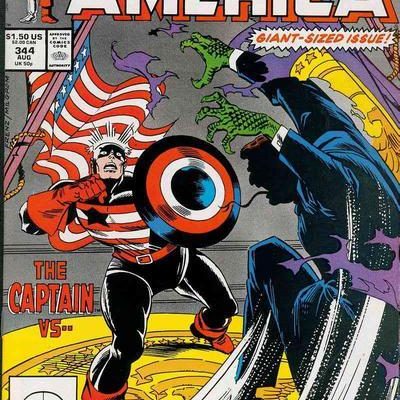 Captain America #344