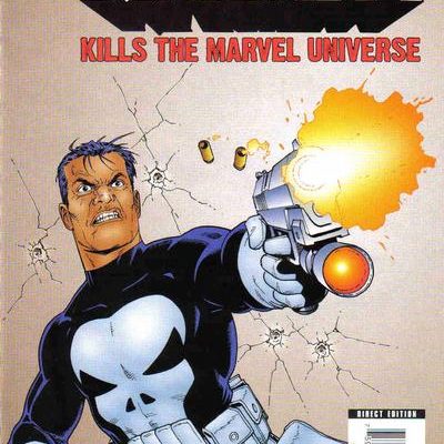 The Punisher Kills the Marvel Universe #1 Autographed by Doug Braithwaite